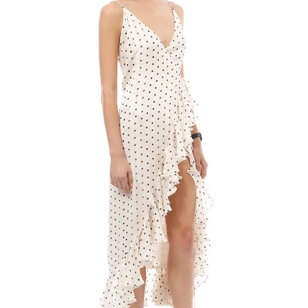 Shona Joy polka dot dress size 2